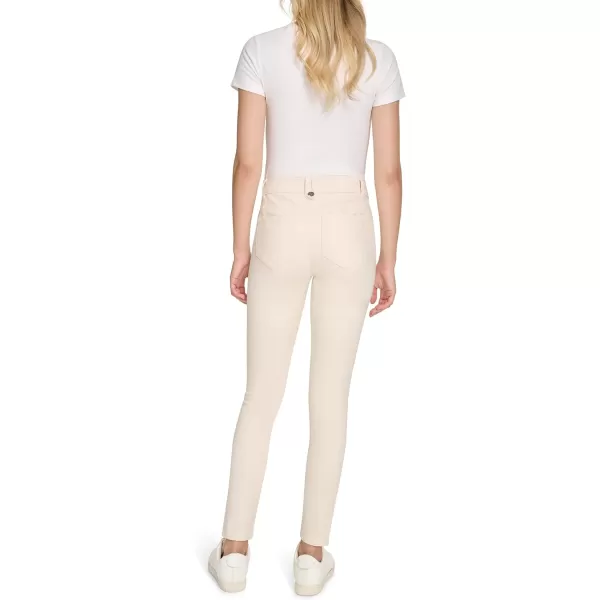 imageNautica Womens Skinny Fit Solution Sateen PantWhite Swan