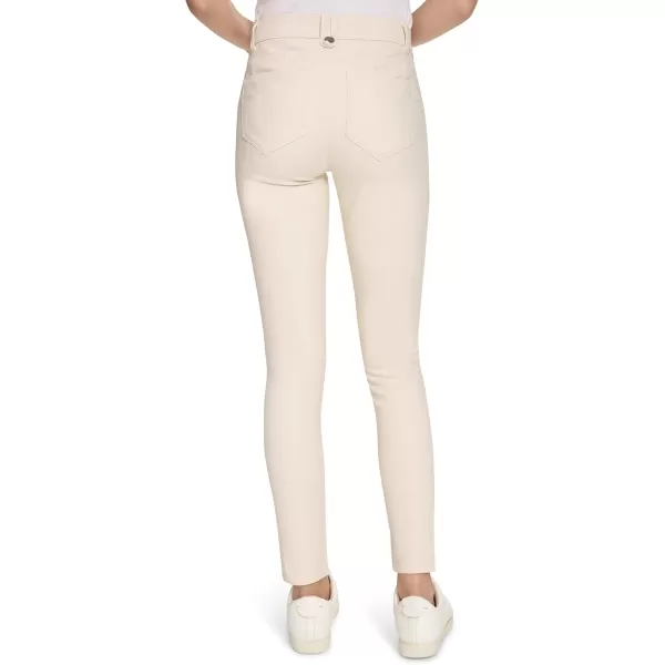 imageNautica Womens Skinny Fit Solution Sateen PantWhite Swan