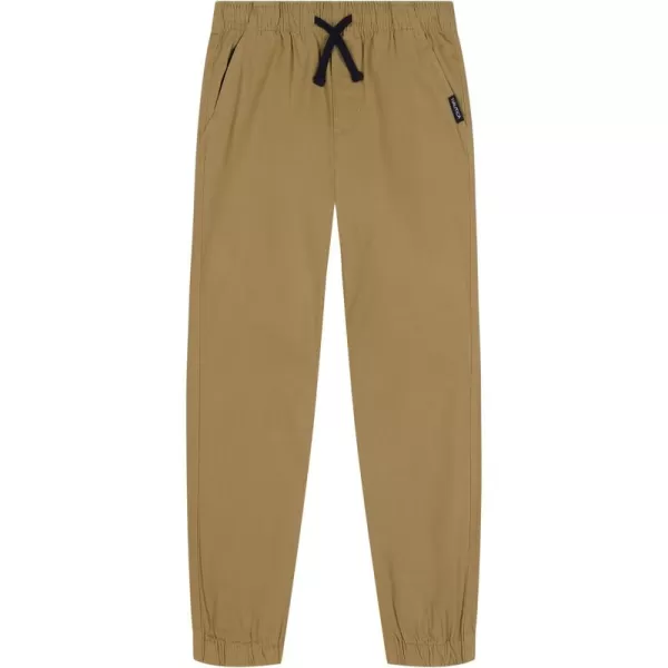 imageNautica Boys Pullon Twill Jogger Pant Drawstring ClosureLegacy Chino