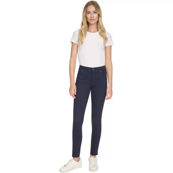 imageNautica Womens Skinny Fit Solution Sateen PantNight Sky