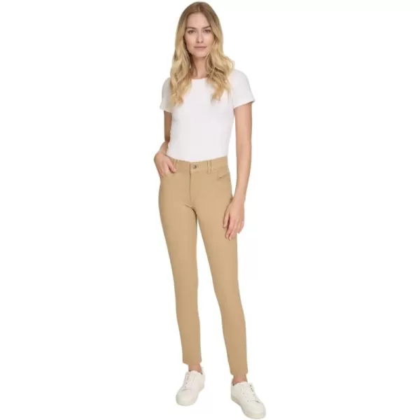 imageNautica Womens Skinny Fit Solution Sateen PantTigers Eye