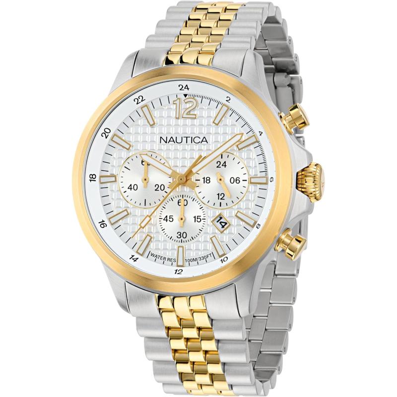 imageNautica NCT Blue Ocean Stainless Steel Bracelet Watch