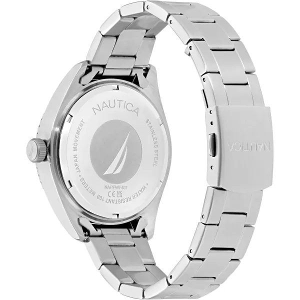 imageNautica FINN World Stainless Steel Bracelet Watch