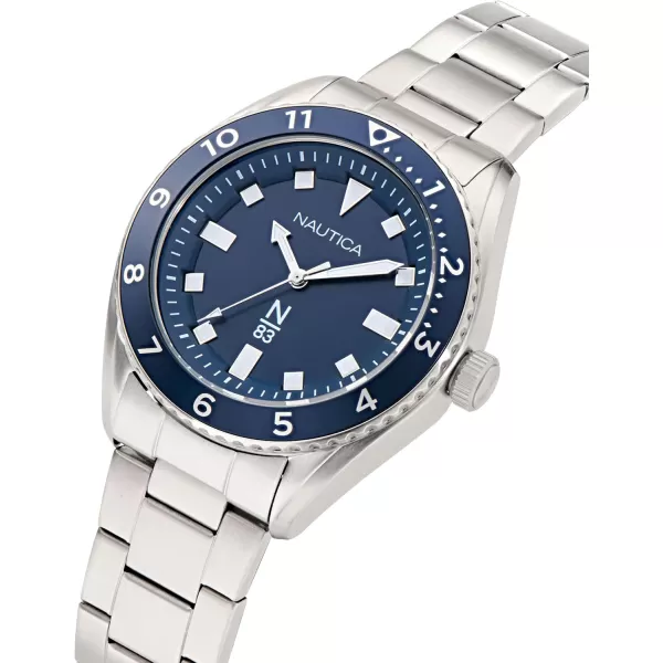 imageNautica FINN World Stainless Steel Bracelet Watch