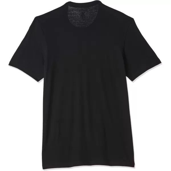 imageNautica Mens Cotton Crew Neck 3Pack TShirtBlack New