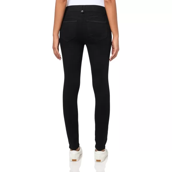 imageNautica Womens High Rise Skinny Mid Rise JeansBlack
