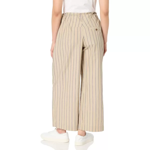 imageNautica Womens Stripe Wide Leg PantsRope Multi