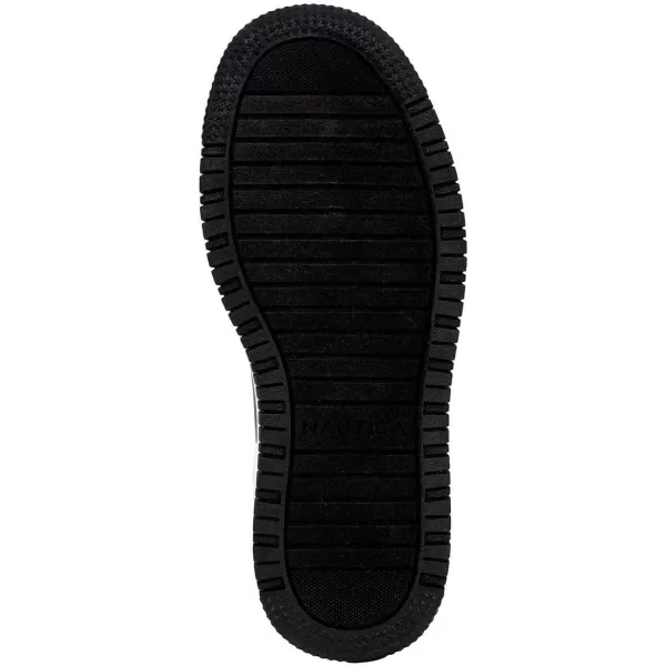 imageNautica Boys LowTop Sneakers Basketball Tennis Shoes for Kids Outdoor School Running Shoes  Sizes for Big KidLittle KidOlive Blackivan