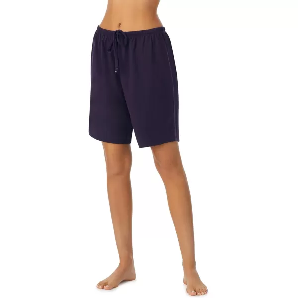 imageNautica Womens Sleep Bermuda Shorts  Lightweight Breathable Pajama Bottoms  Cotton Knit Jersey Sleepwear and LoungewearEggplant