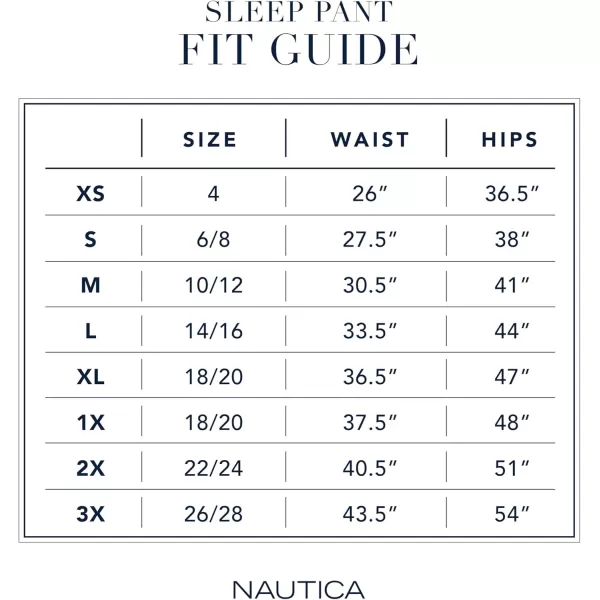 imageNautica Womens Sleep Pants  Long Length Breathable Pajama Bottoms  Cotton Knit Jersey Sleepwear and LoungewearHeather Pink