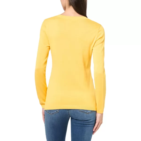 imageNautica Womens Pullover Long Sleeve Crewneck SweaterDaffodil Multi