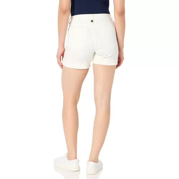 imageNautica Womens Surf Cuffed Jean Denim ShortsSoft Rinse White