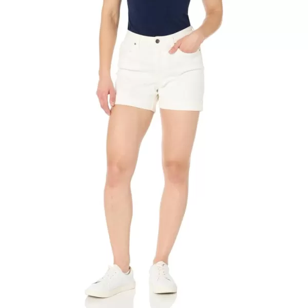 imageNautica Womens Surf Cuffed Jean Denim ShortsSoft Rinse White