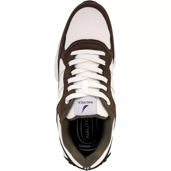 imageNautica Mens Casual LaceUp Fashion Sneakers Oxford Comfortable Walking ShoeCharcoal Sandayden