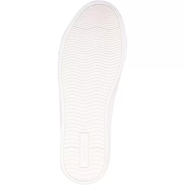 imageNautica Mens Casual Shoe Classic LaceUp Low Top Loafer Fashion Sneaker  in Medium ampamp Wide Width SizesWhite Mono