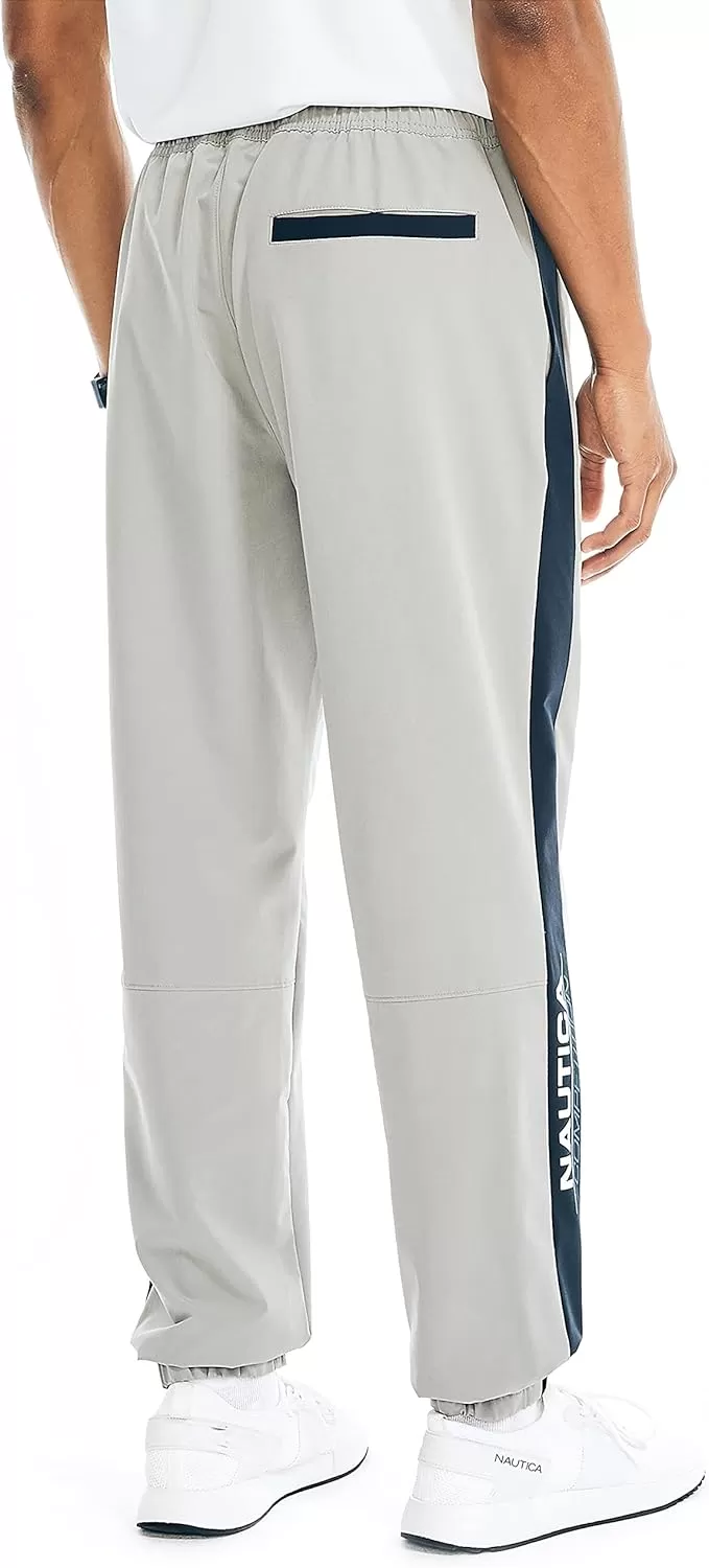 imageNautica Mens Competition Sustainably Crafted Performance Jogger PantSharkfin Grey
