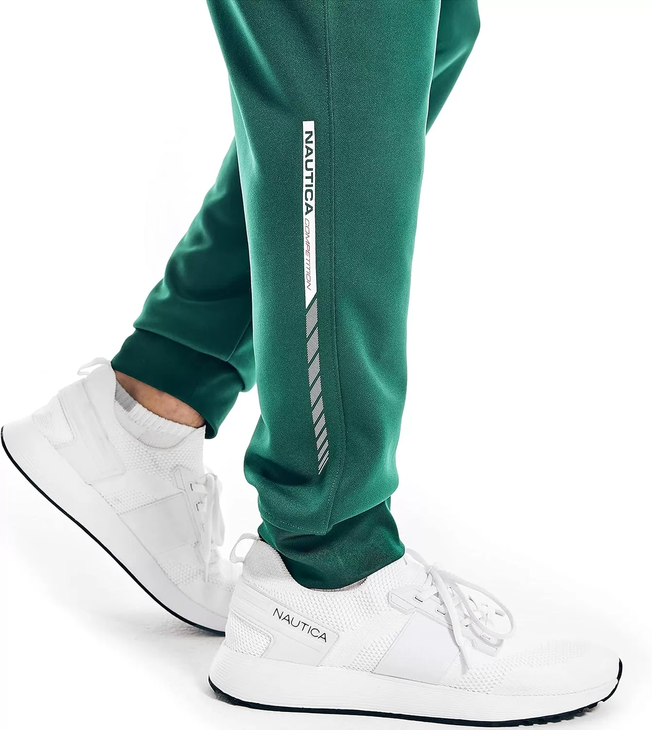 imageNautica Mens Competition Sustainably Crafted Performance Jogger PantTidal Green