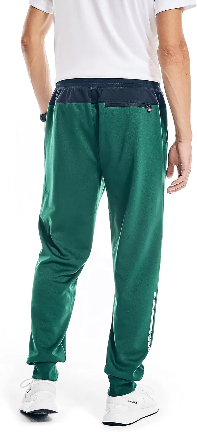 imageNautica Mens Competition Sustainably Crafted Performance Jogger PantTidal Green