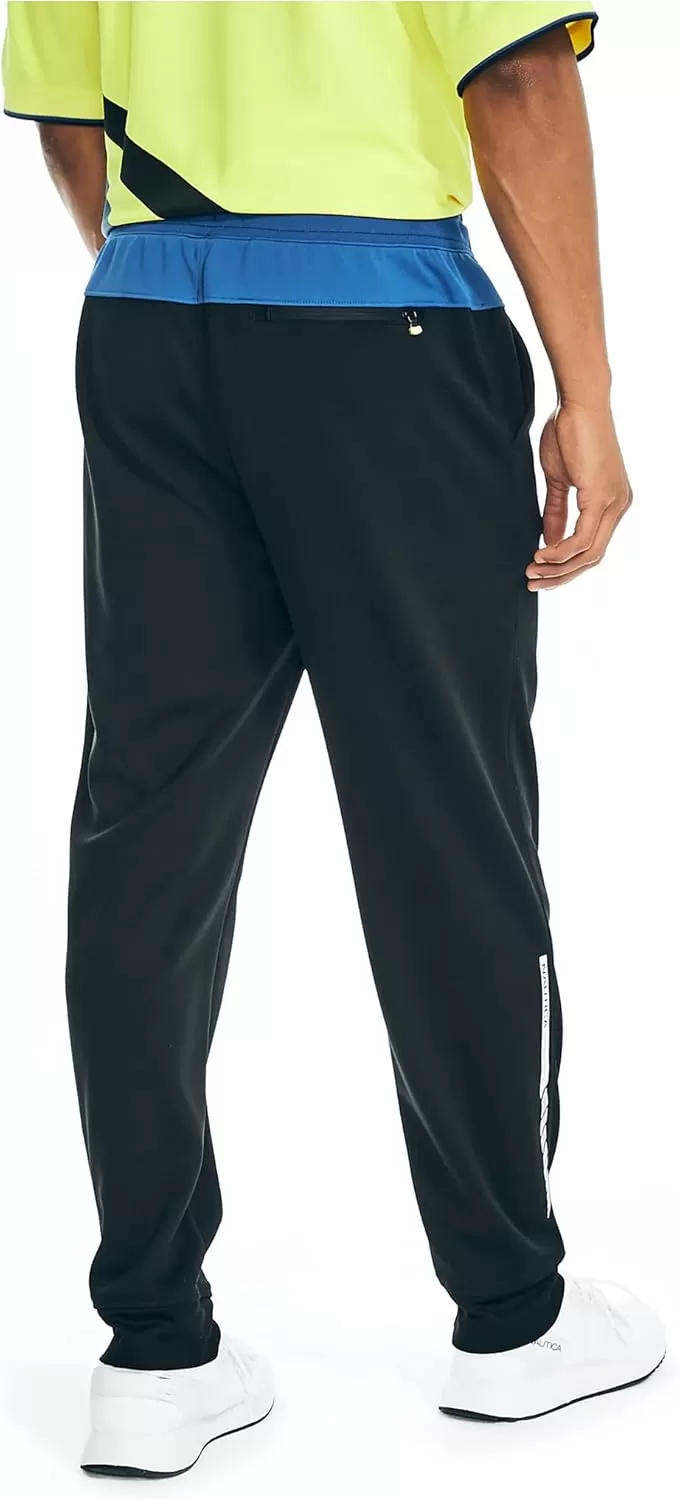 imageNautica Mens Competition Sustainably Crafted Performance Jogger PantTrue Black