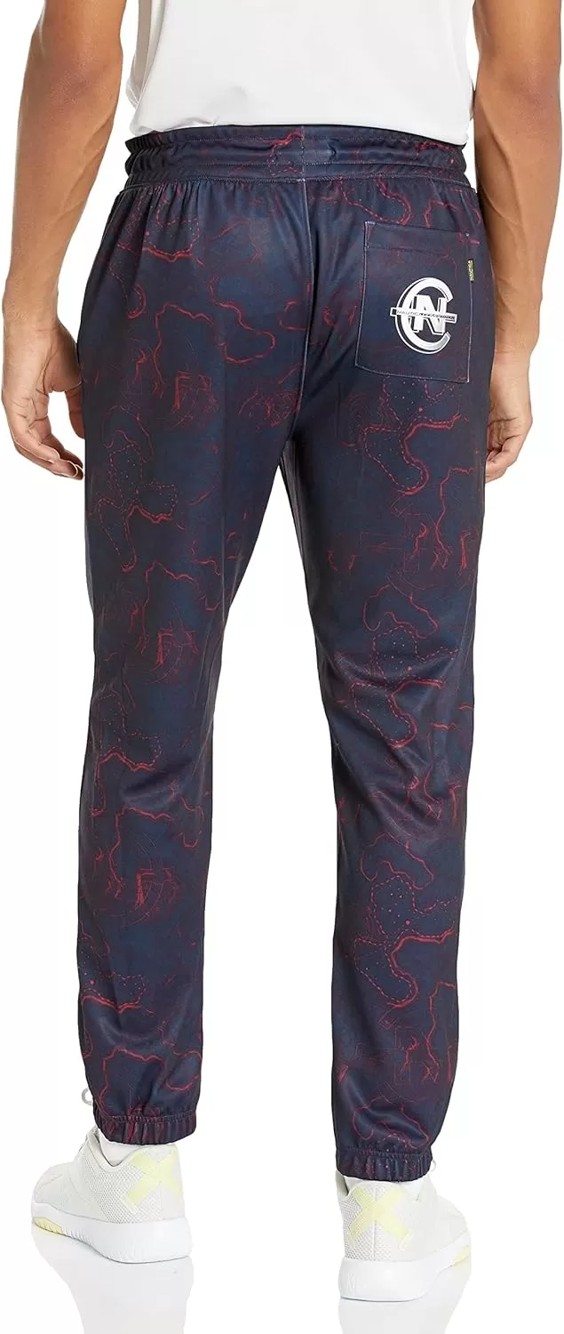 imageNautica Mens Competition Sustainably Crafted Printed Jogger PantNavy