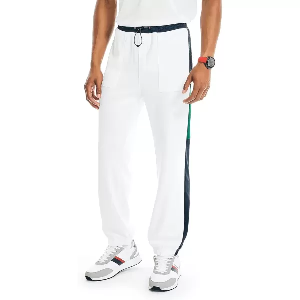 imageNautica Mens Competition Sustainably Crafted Performance Jogger PantBright White