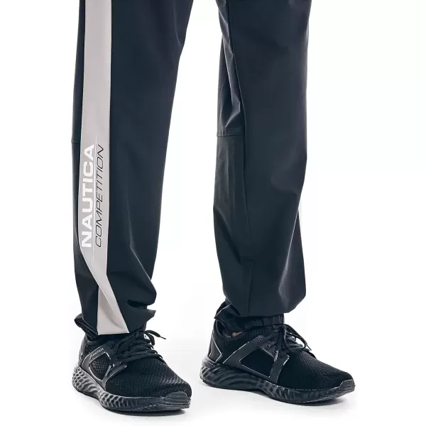 imageNautica Mens Competition Sustainably Crafted Performance Jogger PantTrue Black Grey