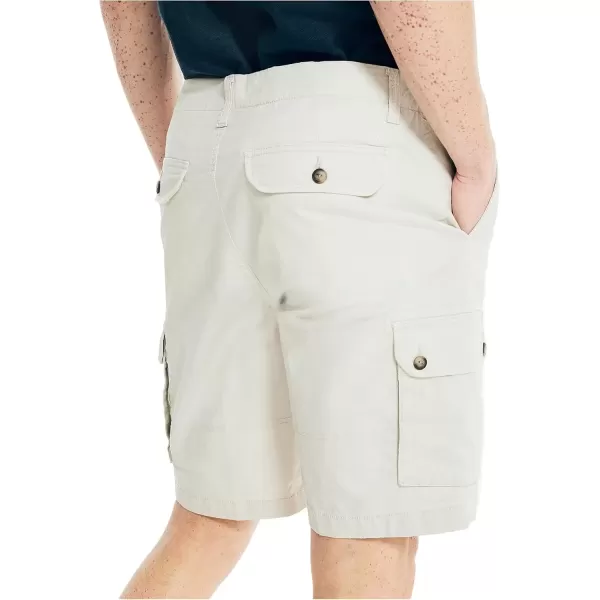 imageNautica Mens 10quot Navigator Cargo ShortNautica Stone