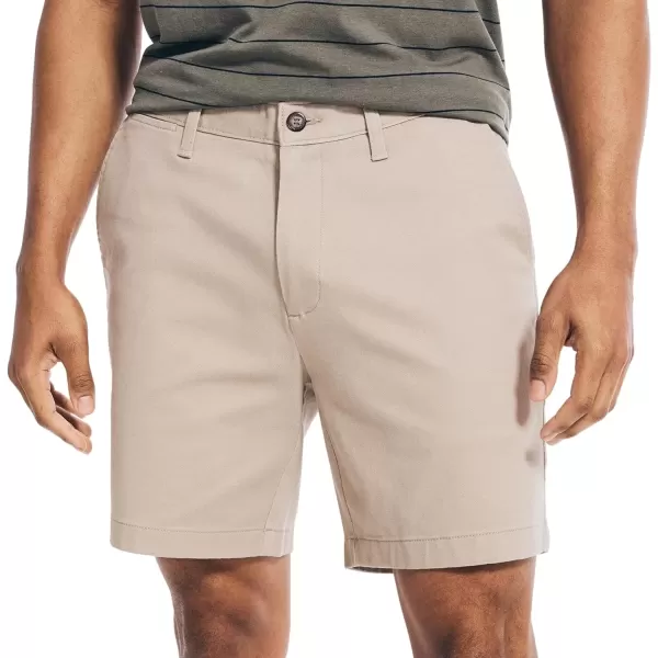 imageNautica Mens 6quot Deck ShortBeige Khaki