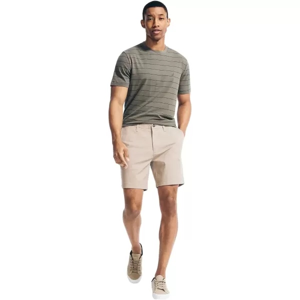 imageNautica Mens 6quot Deck ShortBeige Khaki