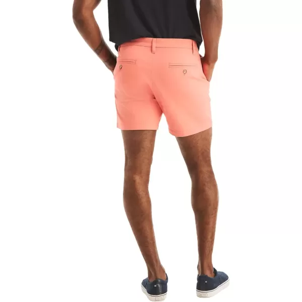 imageNautica Mens 6quot Deck ShortPale Coral