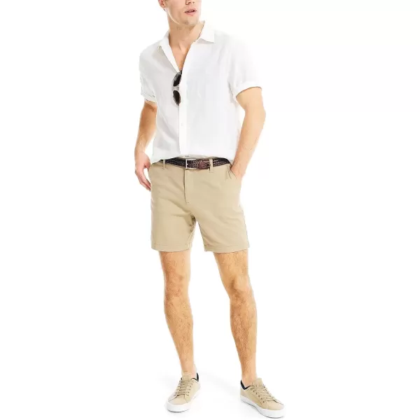 imageNautica Mens 6quot Deck ShortTrue Khaki