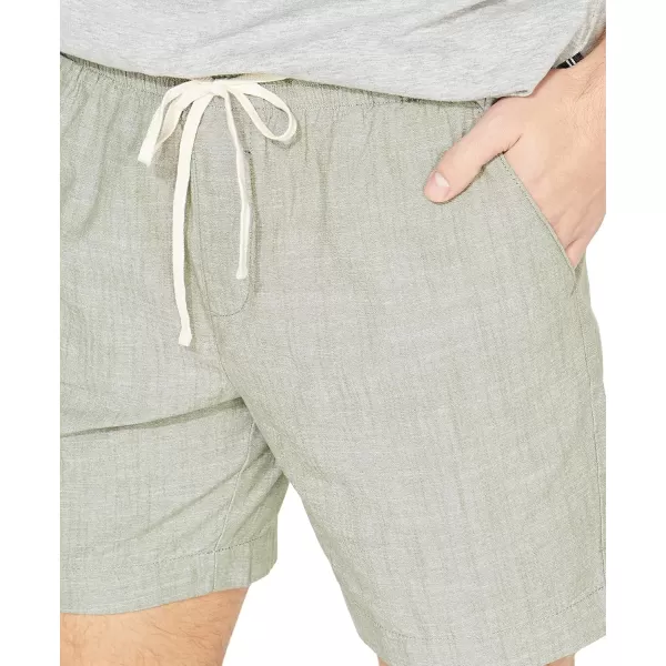 imageNautica Mens 7quot Classic Fit Boardwalk ShortsHillside Olive