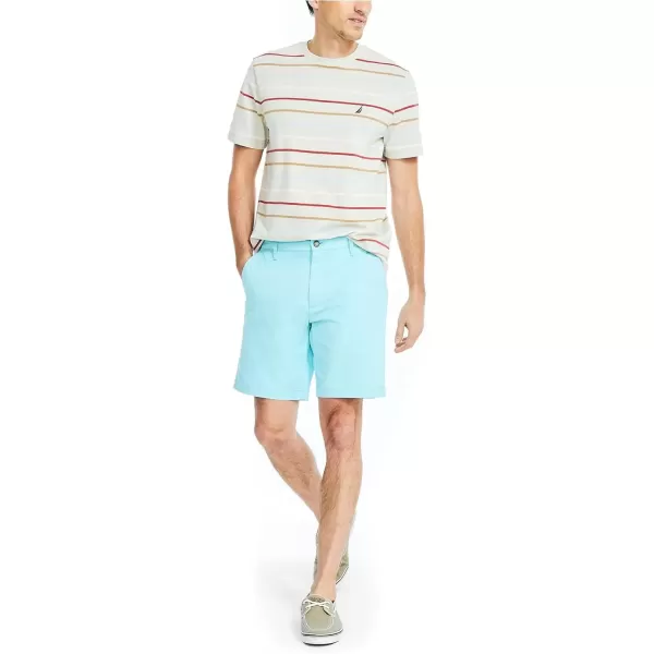 imageNautica Mens 85quot Deck ShortAngel Blue