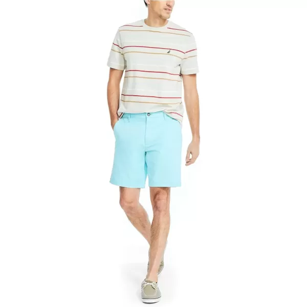 imageNautica Mens 85quot Deck ShortAngel Blue