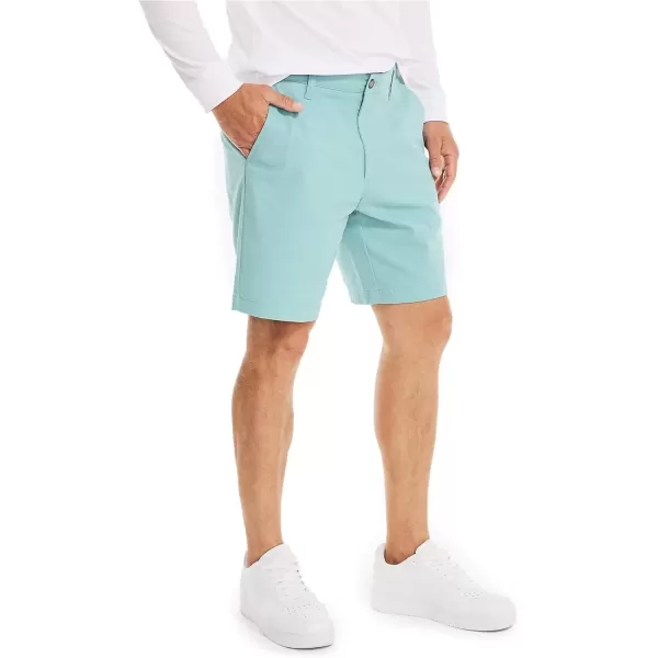 imageNautica Mens 85quot Deck ShortAtlantis Green