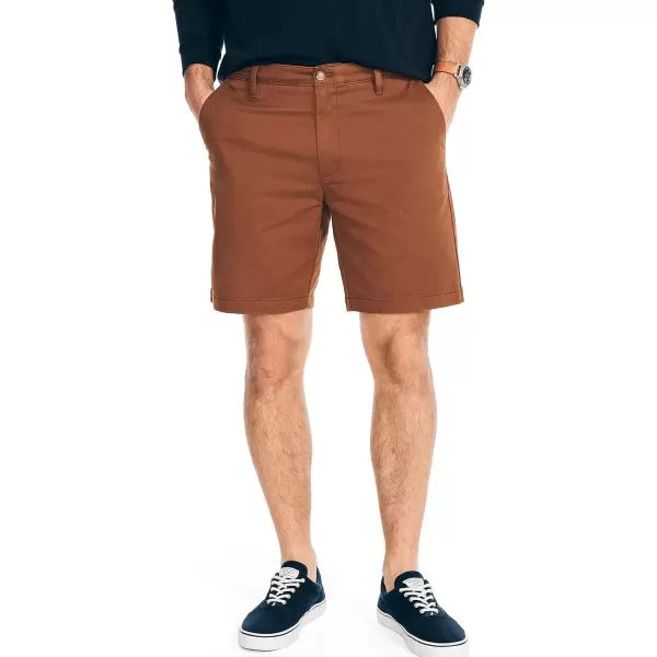 imageNautica Mens 85quot Deck ShortCoconut Shell