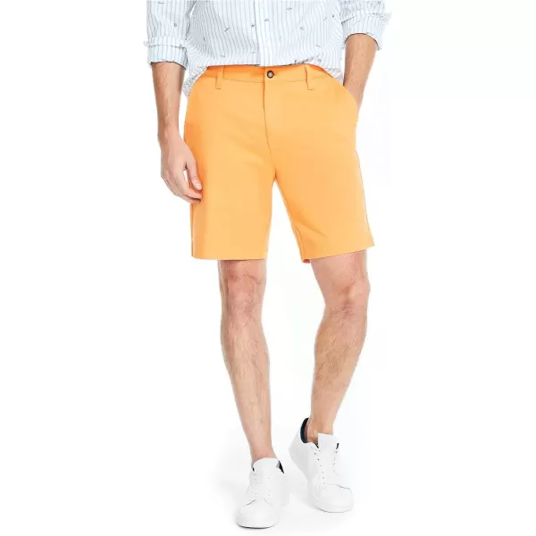 imageNautica Mens 85quot Deck ShortMelon Sugar