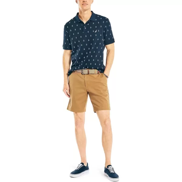 imageNautica Mens 85quot Deck ShortOyster Brown