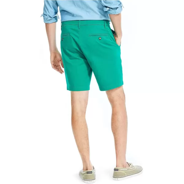 imageNautica Mens 85quot Deck ShortPepper Green