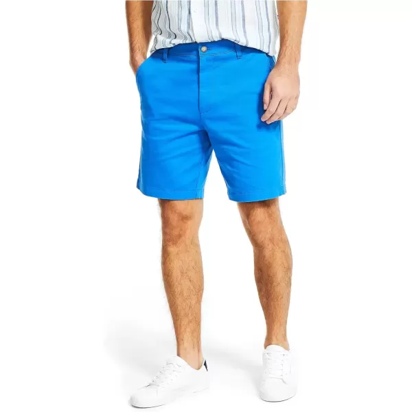 imageNautica Mens 85quot Deck ShortSpinner Blue