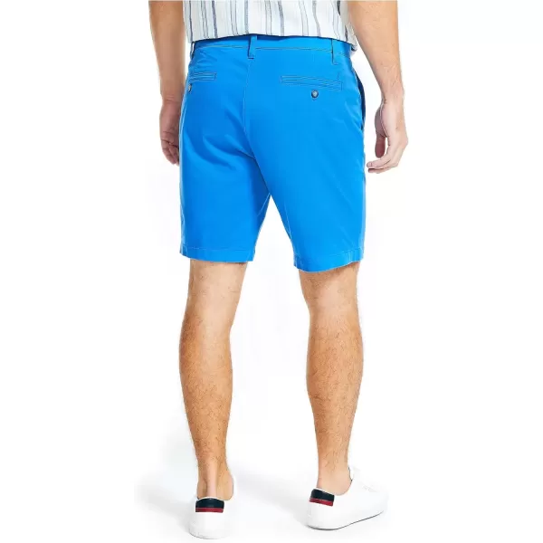 imageNautica Mens 85quot Deck ShortSpinner Blue