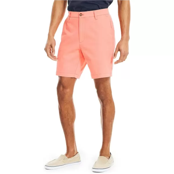 imageNautica Mens 85quot Deck ShortSugar Coral