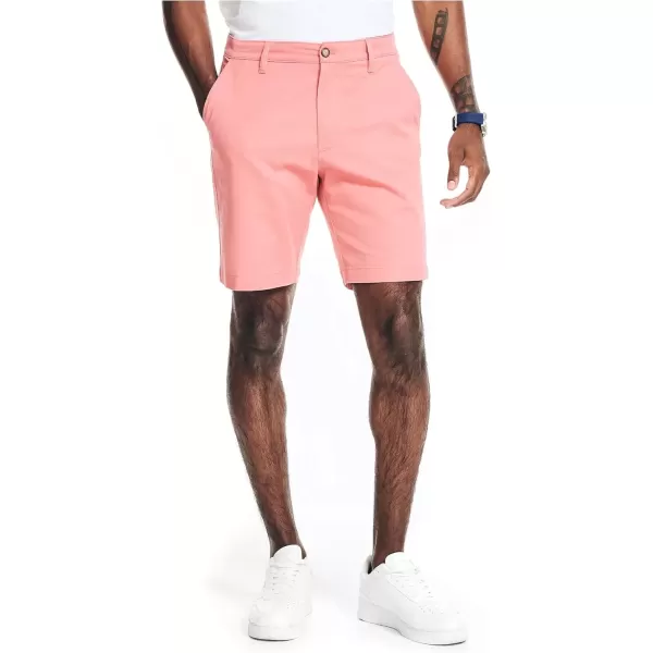 imageNautica Mens 85quot Deck ShortTeaberry