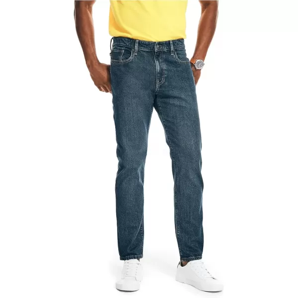 imageNautica Mens Athletic Slim Stretch Denim JeanCoastal Ridge Wash