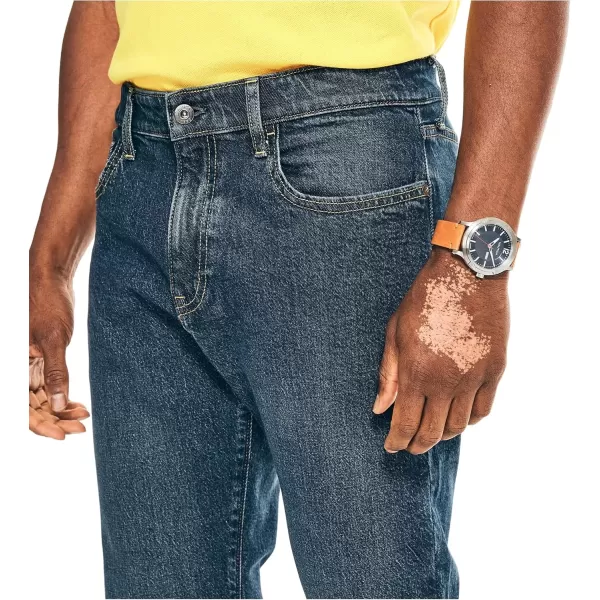 imageNautica Mens Athletic Slim Stretch Denim JeanCoastal Ridge Wash