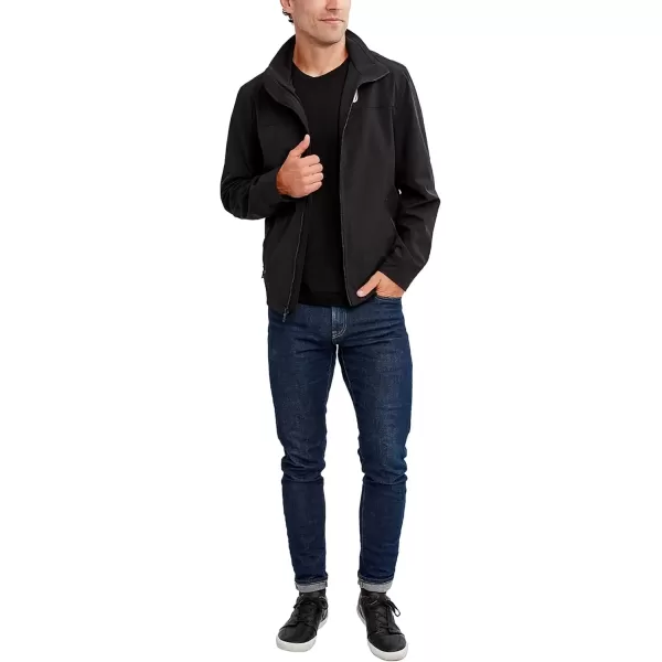 imageNautica Mens Casual Lightweight Full Zip WindbreakerWeather Resistant Golf Jacket SXXLBlack