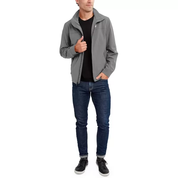 imageNautica Mens Casual Lightweight Full Zip WindbreakerWeather Resistant Golf Jacket SXXLCloud Grey