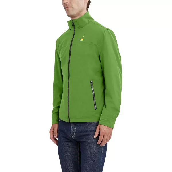 imageNautica Mens Casual Lightweight Full Zip WindbreakerWeather Resistant Golf Jacket SXXLGrass Green