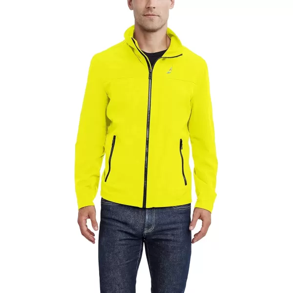 imageNautica Mens Casual Lightweight Full Zip WindbreakerWeather Resistant Golf Jacket SXXLMarigold