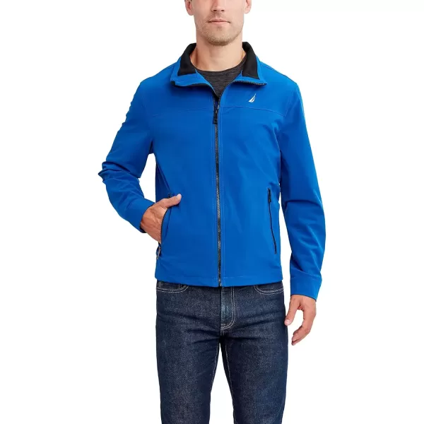 imageNautica Mens Casual Lightweight Full Zip WindbreakerWeather Resistant Golf Jacket SXXLMonaco Blue